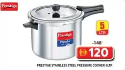 Grand Mall Sharjah Prestige stainless steel pressure cooker offer