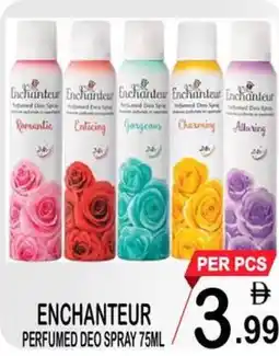 Friday Center Enchanteur perfumed deo spray offer