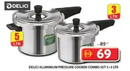 Grand Mall Sharjah Delici aluminium pressure cooker combo set offer