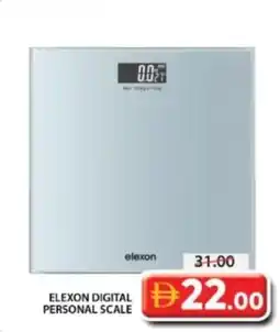 Grand Mall Sharjah Elexon digital personal scale offer