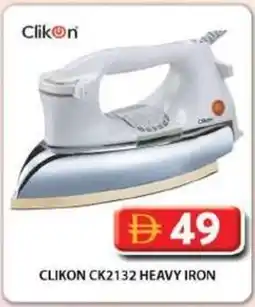 Grand Mall Sharjah Clikon CK2132 heavy iron offer