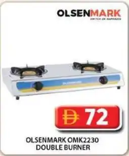 Grand Mall Sharjah Olsenmark OMK2230 double burner offer
