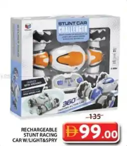 Grand Mall Sharjah Rechargeable stunt racing car w/light&spry offer