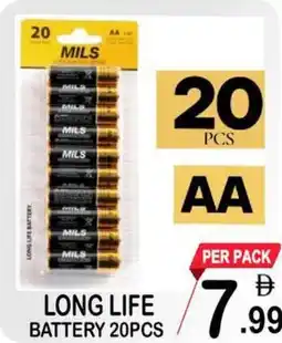 Friday Center Long life battery offer