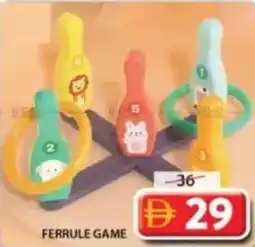 Grand Mall Sharjah Ferrule game offer