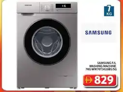 Grand Mall Sharjah SAMSUNG F/L WASHING MACHINE WW70T3020BS/SG offer