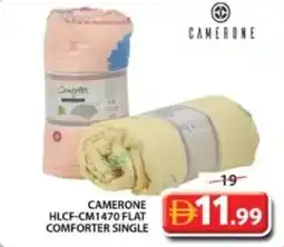 Grand Mall Sharjah Camerone hlcf-cm1470 flat comforter single offer