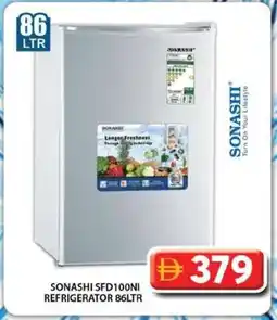 Grand Mall Sharjah SONASHI SFD100NI REFRIGERATOR offer