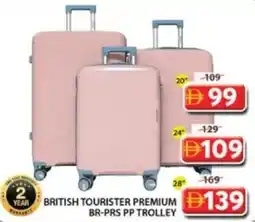 Grand Mall Sharjah British tourister premium br-prs pp trolley offer