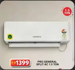 Grand Mall Sharjah PRO GENERAL SPLIT AC 1.5 TON offer