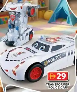 Grand Mall Sharjah Transformer police car offer