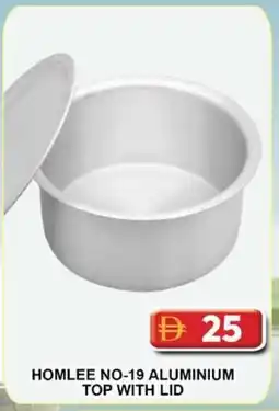 Grand Mall Sharjah Homlee no-19 aluminium top with lid offer