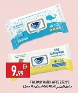 Rawabi Market Fine baby water wipes 2x72 pc offer
