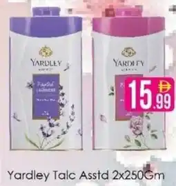 AIKO HYPERMARKET Yardley Talc offer