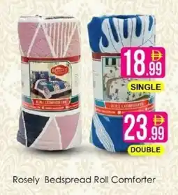 AIKO HYPERMARKET Rosely Bedspread Roll Comforter Single offer