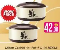 AIKO HYPERMARKET Milton Orchid Hot Pot+S.S Lid offer