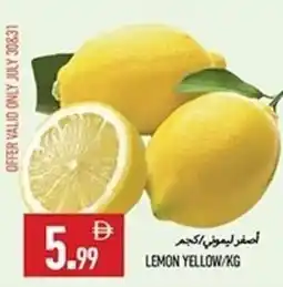 Rawabi Market Lemon yellow offer