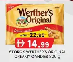 KM Trading Storck werther's original creamy candies offer