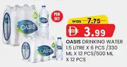 KM Trading Oasis drinking water offer