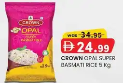 KM Trading Crown opal super basmati rice offer