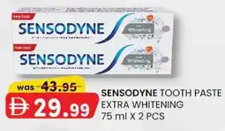KM Trading Sensodyne tooth paste extra whitening offer