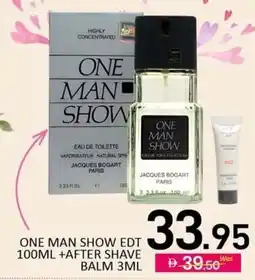 Al Madina One man show edt + after shave balm offer