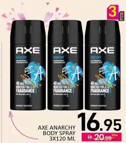 Al Madina Axe anarchy body spray offer