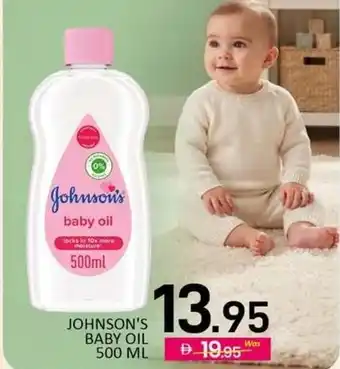 Johnson's baby oil