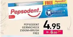 Al Madina Pepsodent germicheck + brush offer