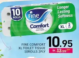 Al Madina Fine comfort xl toilet tissue offer