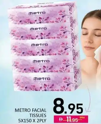 Al Madina Metro facial tissues offer