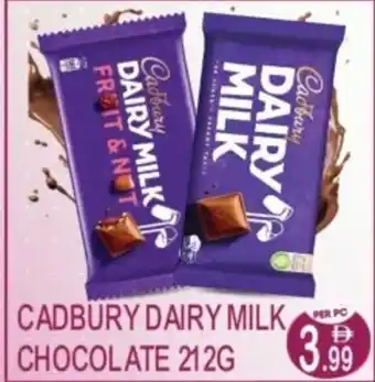 Cadbury dairy milk chocolate