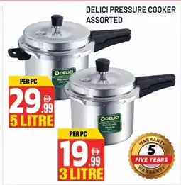 Dream Land Center Delici pressure cooker assorted offer