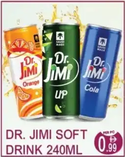 Dream Land Center Dr. jimi soft drink offer