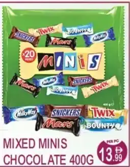 Dream Land Center Mixed minis chocolate offer