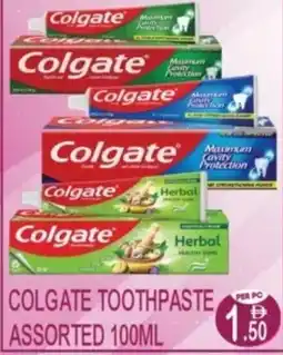 Dream Land Center Colgate toothpaste offer