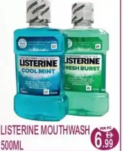 Dream Land Center Listerine mouthwash offer
