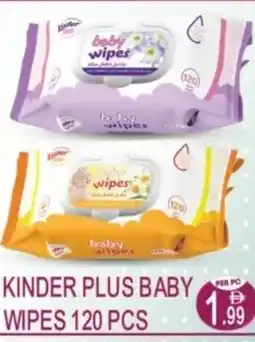 Dream Land Center Kinder plus baby wipes offer