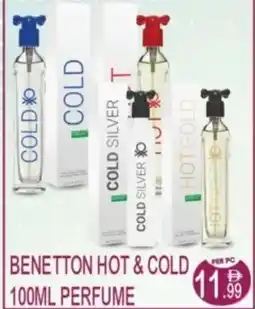 Dream Land Center Benetton hot & cold perfume offer