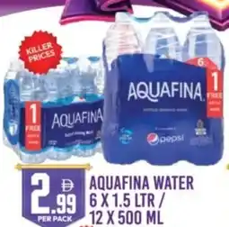 Dream Land Center Aquafina water offer