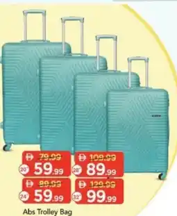 Mark & Save Abs Trolley Bag offer