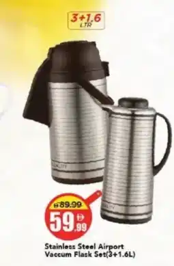 Mark & Save Stainless Steel Airport Vaccum Flask Set offer