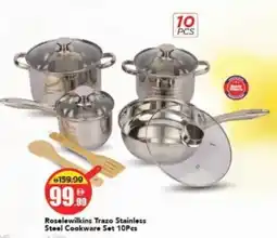 Mark & Save Roselewilkins Trazo Stainless Steel Cookware offer