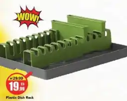 Mark & Save Plastic Dish Rack offer