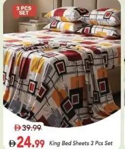 Mark & Save King Bed Sheets Set offer