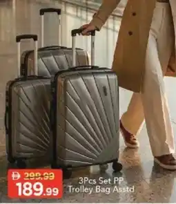Mark & Save Set Trolley Bag Asstd offer