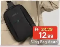 Mark & Save Sling Bag Asstd offer