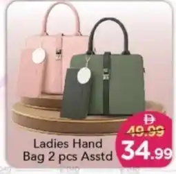 Mark & Save Ladies Hand Bag Asstd offer