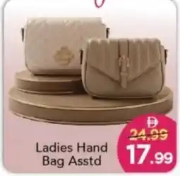 Mark & Save Ladies Hand Bag Asstd offer