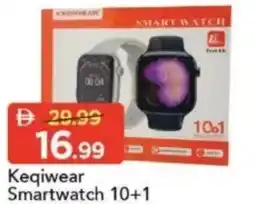 Mark & Save Keqiwear Smartwatch 10+1 offer